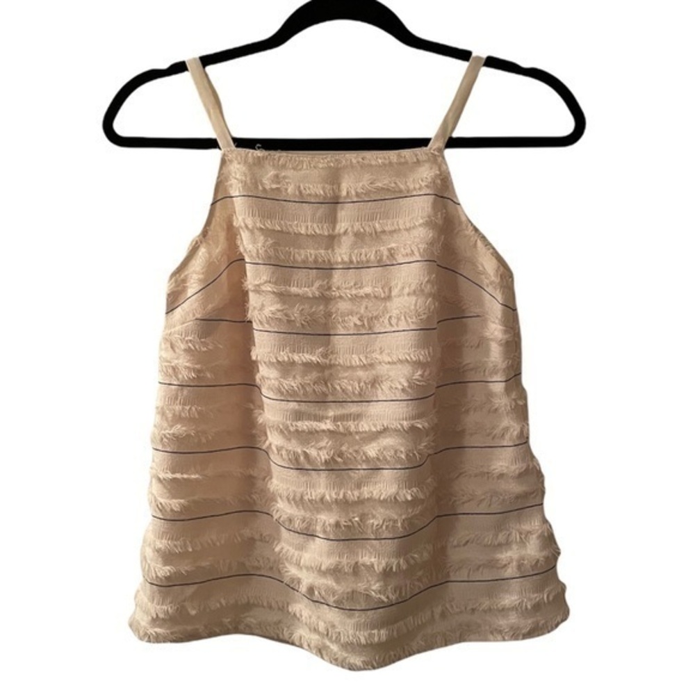 NWOT Anthropologie Maeve super cute ruffle tank blouse price $98 Size: 0